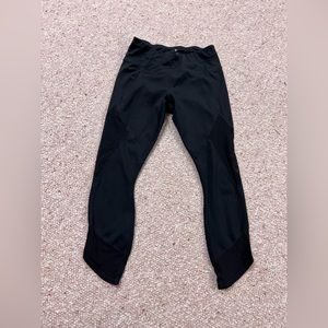 Athleta black crop legging